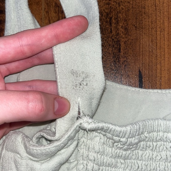 Light green adjustable crop top - Picture 3 of 4